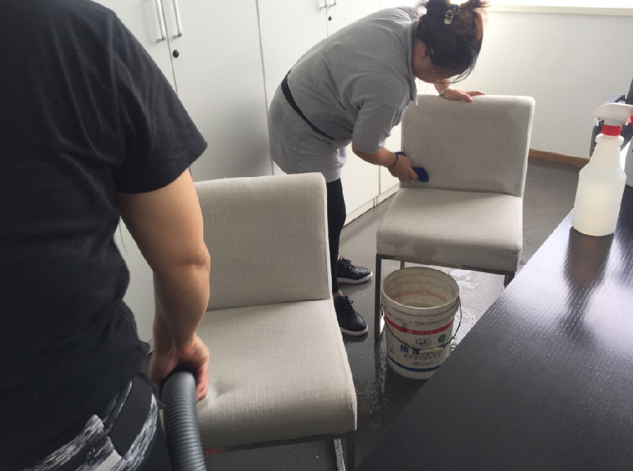 浦口区沙发清洗案例